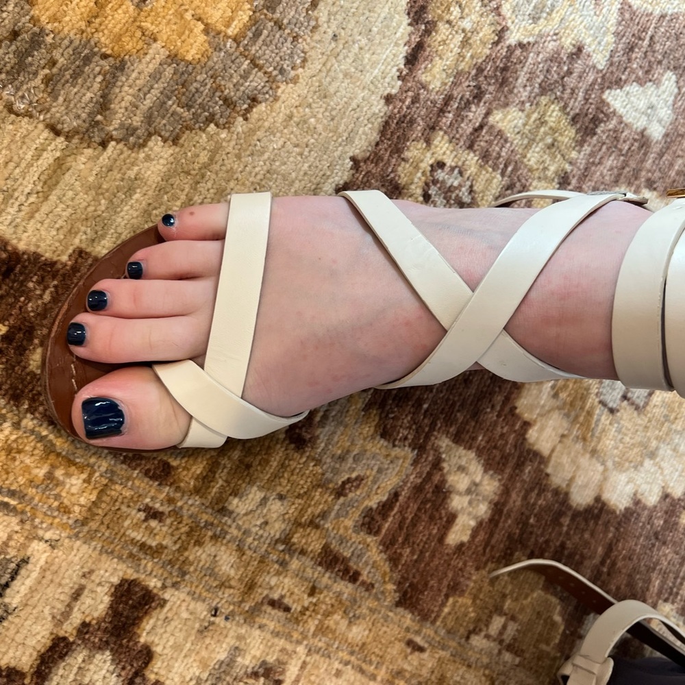 tory burch lace up sandals